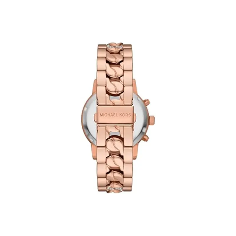 Michael Kors Ritz Chronograph Rose Gold-tone Ladies Watch- MK7223